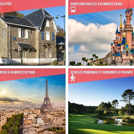 Le Cocon Douillet - 5" De La Gare - Wifi - Acces Direct Paris & Disneyland Jouarre Exterior foto